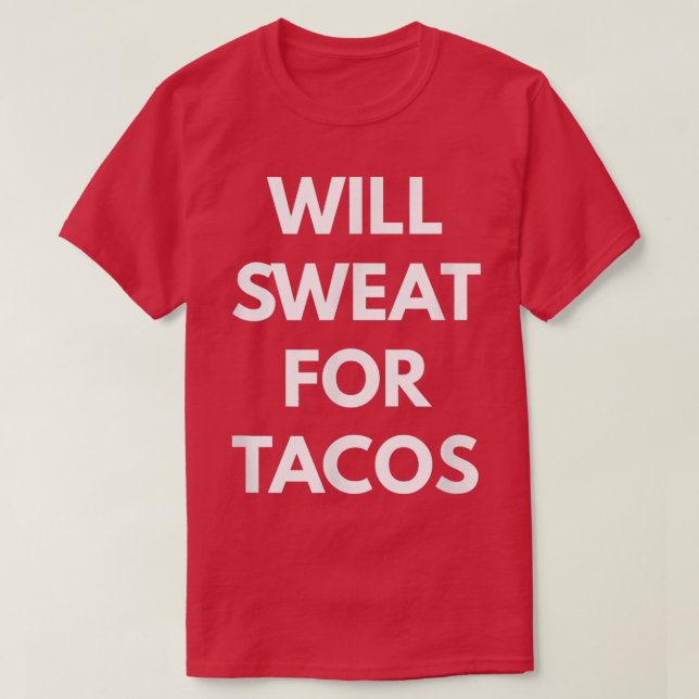 Camiseta Sudor Por Camiones Tacos (Diseño del anverso)