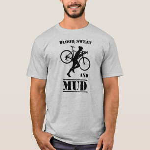 Camiseta Sudor Sanguíneo Y Ciclismo De Barro
