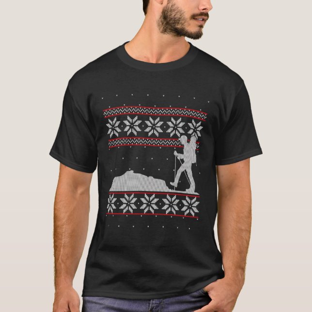 Camiseta Sudoración de los Navidades feos de excursión de m (Anverso)