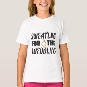 Camiseta Sudoración para el Boda