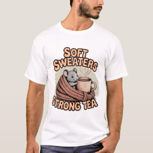 Camiseta Sudores Suaves Té Fuerte Tea Cosmo Otoño