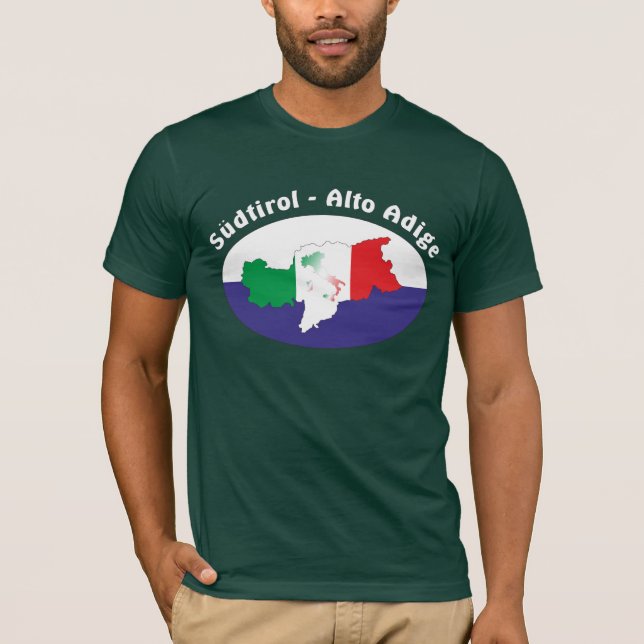 Camiseta Südtirol – Alto Adige - Italien - Italia T-Shirt (Anverso)
