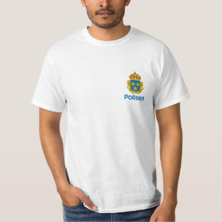 Camiseta sueca de la policía