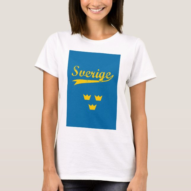 Camiseta Suecia (Anverso)