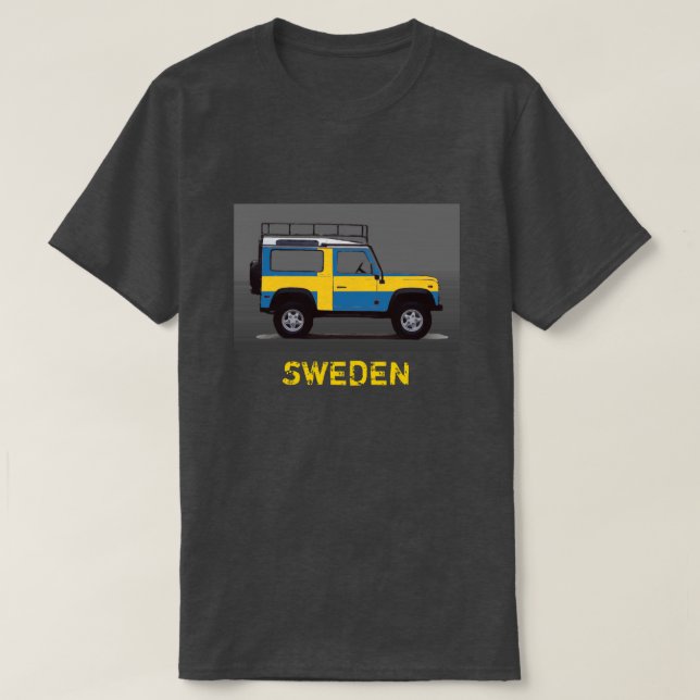 Camiseta SUECIA (Diseño del anverso)