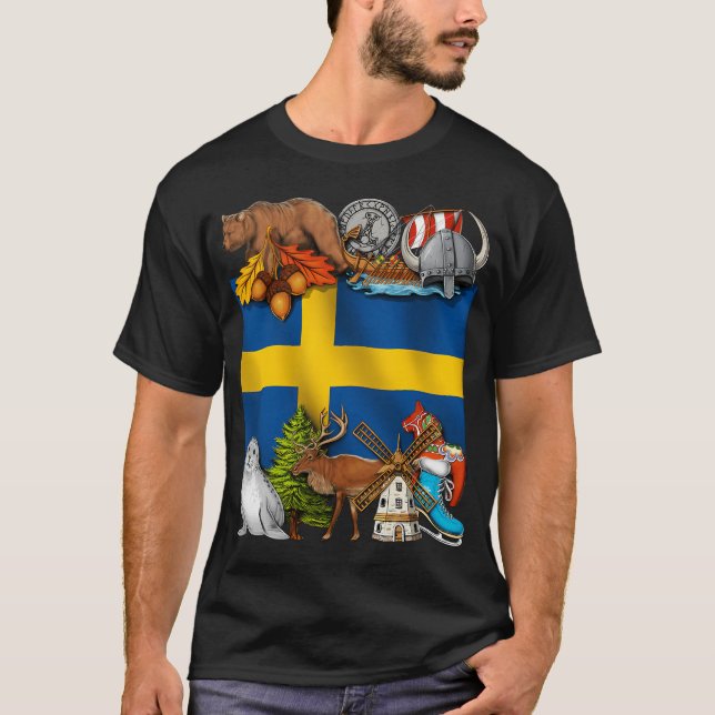 Camiseta Suecia (Anverso)