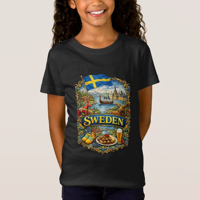 Camiseta Suecia (Anverso)