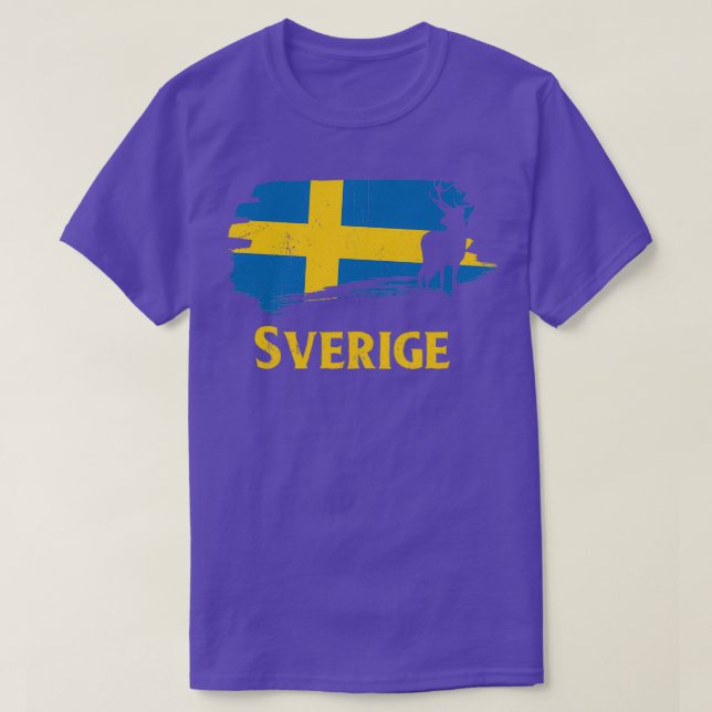 Camiseta Suecia 3 (Diseño del anverso)
