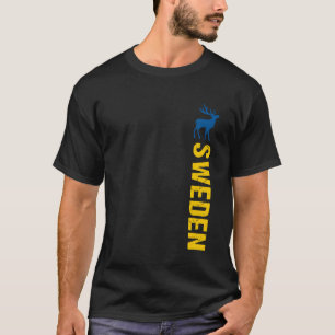Camiseta Suecia  Bandera Sverige Suecia Vintage Malmö Sueco