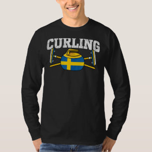Camiseta Suecia Curling Broom Wince Sports Sueco Fla