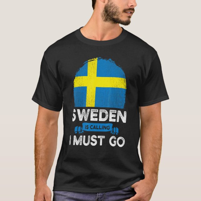 Camiseta Suecia Dice Que Debo Ir A Las Raíces Del Patrimoni (Anverso)