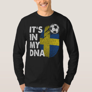 Camiseta Suecia En Mi Dna Equipo De Bandera Sueco Suecia
