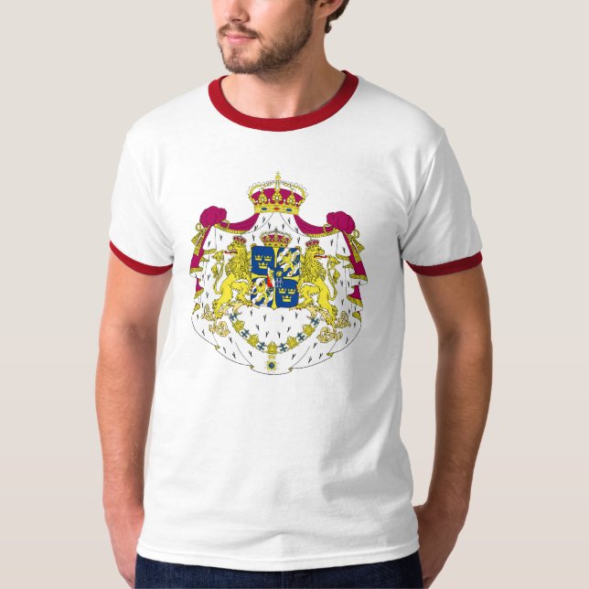 Camiseta Suecia - escudo de armas (Anverso)