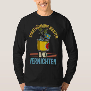 Camiseta Suecia especialidad de pescado sueco Surstromming
