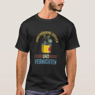 Camiseta Suecia especialidad de pescado sueco Surstromming