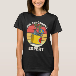 Camiseta Suecia especialidad de pescado sueco Surstromming