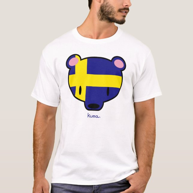 Camiseta Suecia kuma-chan (Anverso)