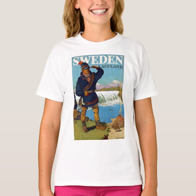 Camiseta Suecia ~ Lappland (Anverso)