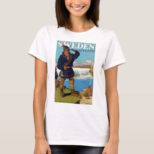 Camiseta Suecia ~ Lappland (Anverso)