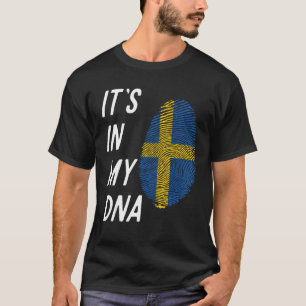 Camiseta Suecia Orgulloso Sueco Bandera Bandera del Estado