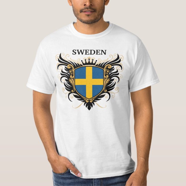 Camiseta Suecia [personalice] (Anverso)