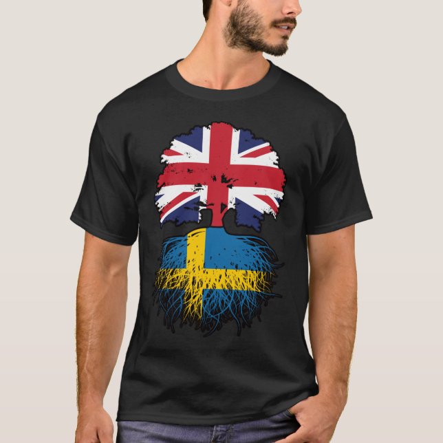 Camiseta Suecia Reino Unido Reino Unido Reino Unido Reino U (Anverso)