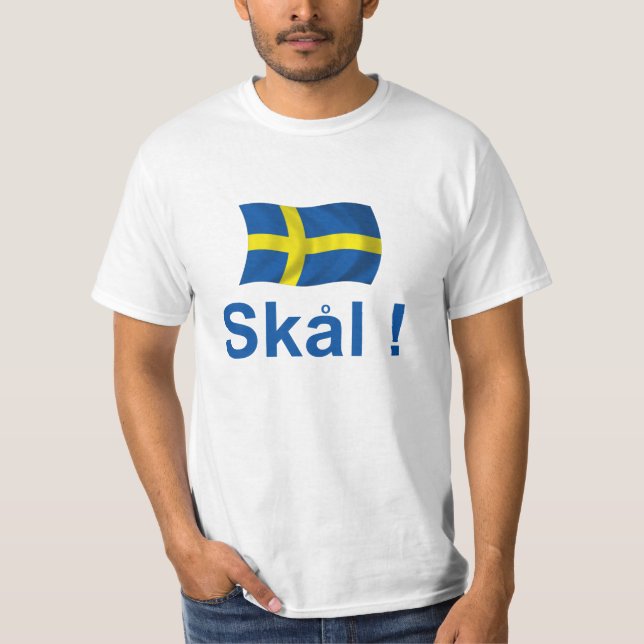 Camiseta ¡Suecia Skal! (Anverso)