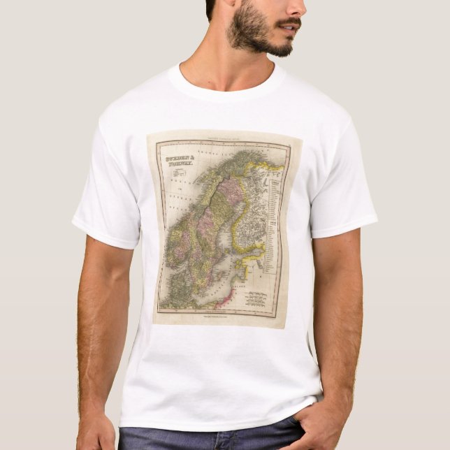 Camiseta Suecia y Noruega (Anverso)