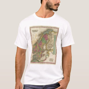 Camiseta Suecia y Noruega