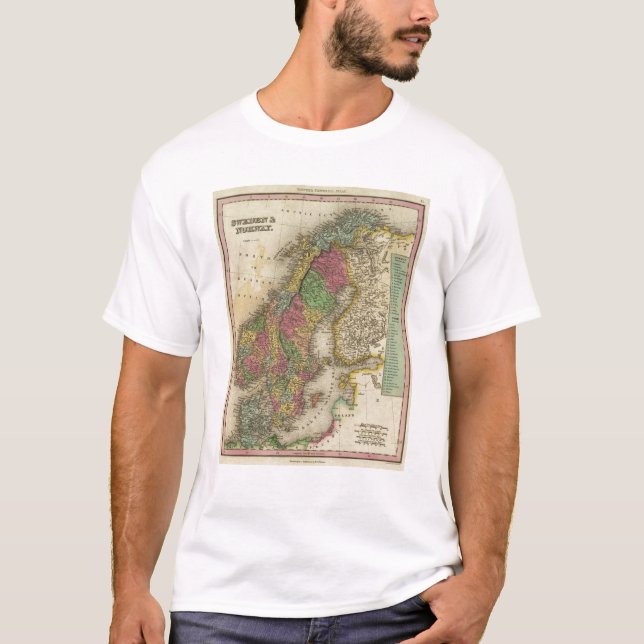 Camiseta Suecia y Noruega (Anverso)