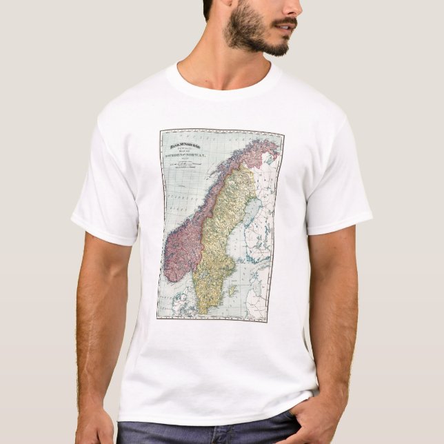 Camiseta Suecia y Noruega 5 (Anverso)