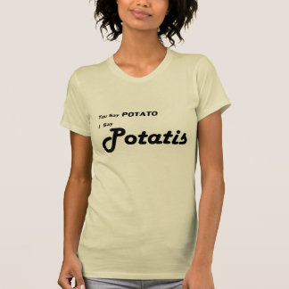 Camiseta Sueco Potatis "usted dice la patata "