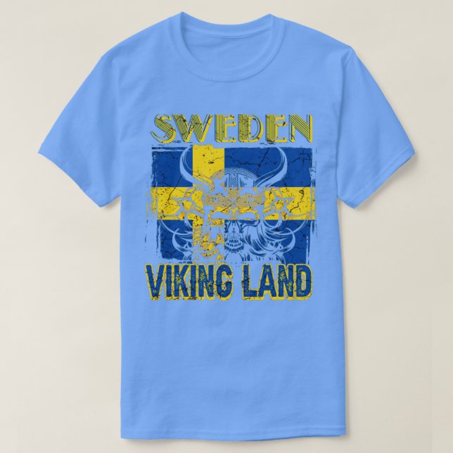 Camiseta Sueco tierra viking (Diseño del anverso)