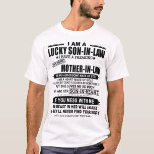 Camiseta Suegra afortunada