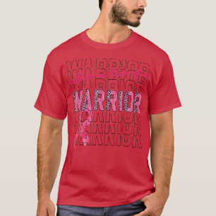 Camiseta Suegra De Un Cáncer De Mama De Un Leopardo Guerrer