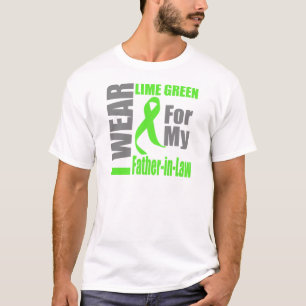 Camiseta Suegro de la verde lima del desgaste del linfoma I