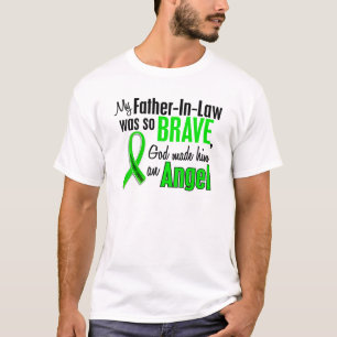 Camiseta Suegro del linfoma de Non-Hodgkins del ángel 1