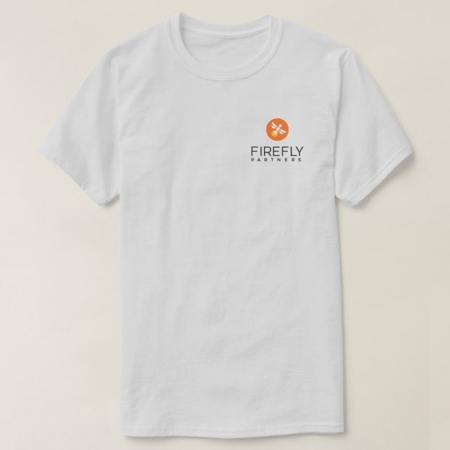 Camiseta suelta para ajustar gris  (Diseño del anverso)