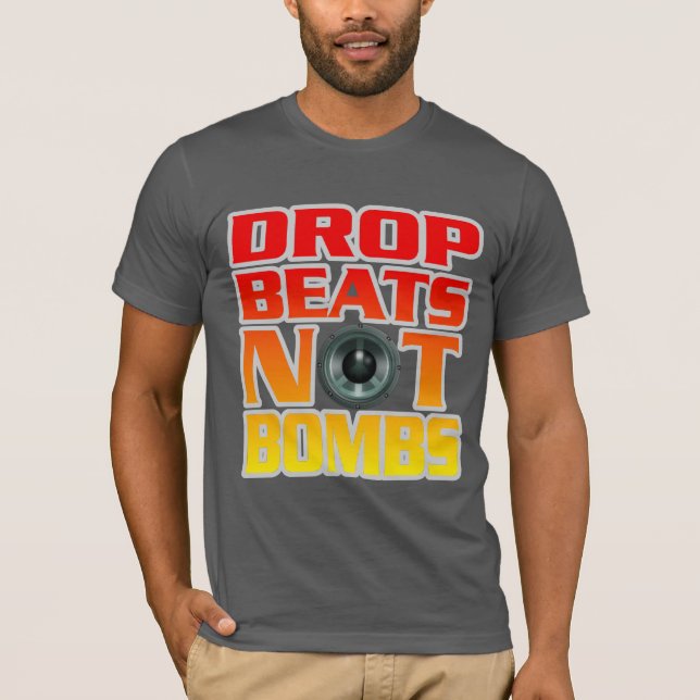Camiseta Suelta ritmos no bombas (Anverso)