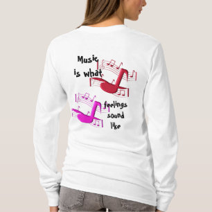 Camiseta Suena a música