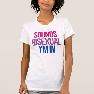 Camiseta Suena Bisexual Estoy dentro