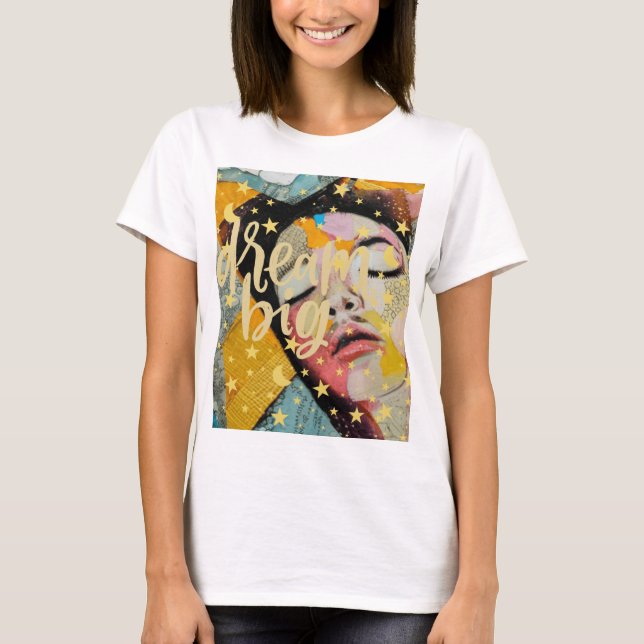 Camiseta Sueña en Grande (Anverso)