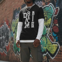 Sueña en Grande : Frase Motivacional | Tipografía 