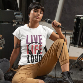 Camiseta Suena fuerte a tambores