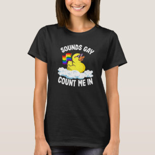 Camiseta Suena Gay Conmigo En La Bandera Arcoiris Del Duque