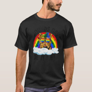 Camiseta Suena Gay Cuenta Conmigo Gato Bandera Arcoíris Lgb