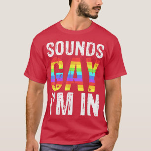 Camiseta Suena Gay En Los Regalos Del Orgullo LGBT
