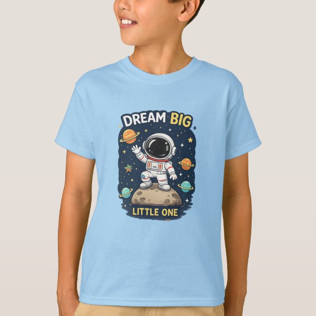 Camiseta Sueña Grande Pequeño (Anverso)