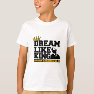 Camiseta Sueño afroamericano como el Rey Mes de la Historia