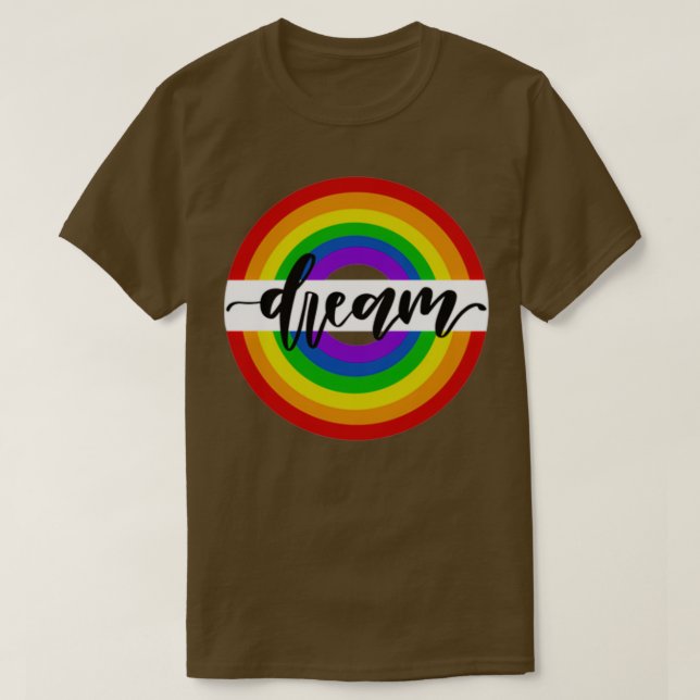 Camiseta Sueño arcoiris (Diseño del anverso)